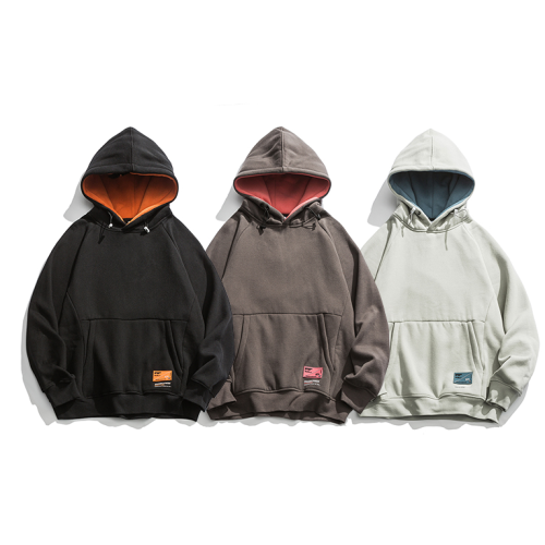 Venda superior hoodies simples para homens